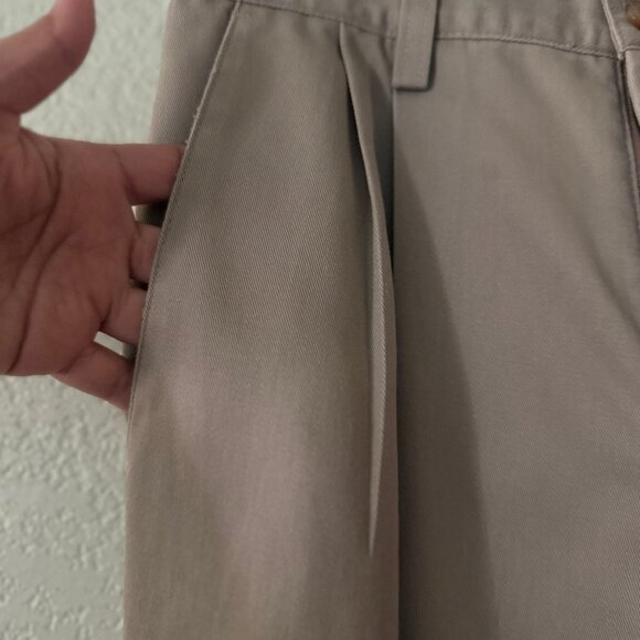 Eddie Bauer Trousers Size 8 Classic Fit Khakis Pants 100% Cotton - Picture 4 of 10